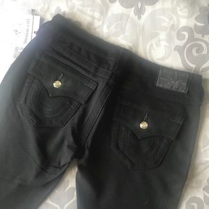 True Religion legging with Swarovski Crystals NWT